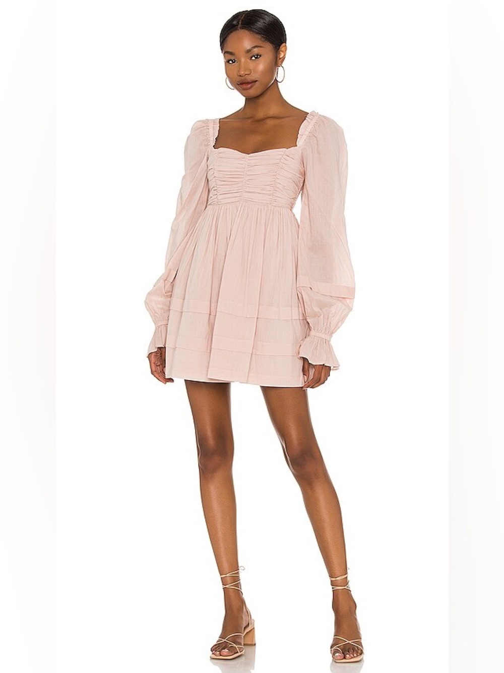 Tularosa Oakland Dress in Shadow Pink